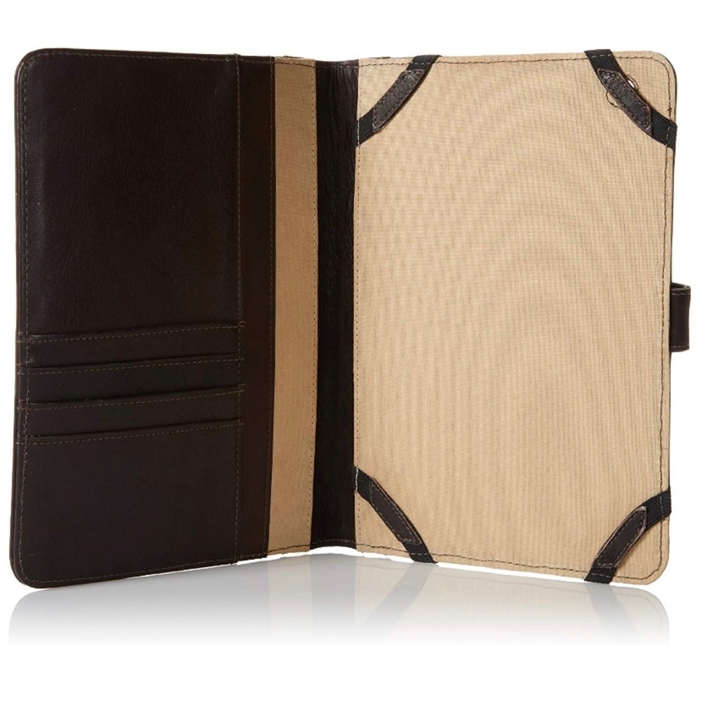 Piel Leather iPad Mini Case with Tab Closure Black - Picture 4 of 5